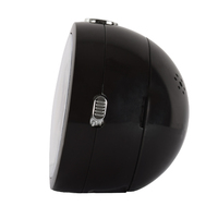 8.6cm Neve Raven Black Silent Analogue  Alarm Clock By ACCTIM image