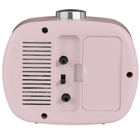 9cm Camille Pink Analogue Alarm Clock By ACCTIM image