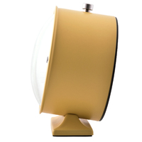 11cm Penny Mustard Yellow Analogue Alarm Clock By ACCTIM image