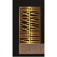 Gold Brass Roman Numerals 20mm image