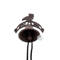 Cast Iron Door Bell- Welcome Owl image