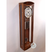79cm Walnut 8 Day Mechanical Regulator Wall Clock With Moon Dial By HERMLE image