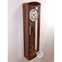 79cm Walnut 8 Day Mechanical Regulator Wall Clock With Moon Dial By HERMLE image