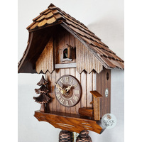 Water Trough & Tree 8 Day Mechanical Chalet Cuckoo Clock By 28cm By SCHWER image