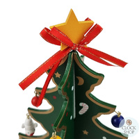 Rotating Musical Christmas Tree With Decorations 33cm (Silent Night) image