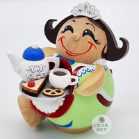 11cm Waitress German Incense Burner By Seiffener image