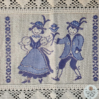 Blue Dancers Table Runner By Schatz (70cm) image