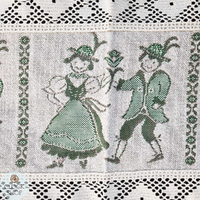 Green Dancers Table Runner By Schatz (70cm) image