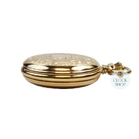 48mm Gold Unisex Pocket Watch With Crest By CLASSIQUE (Arabic) image
