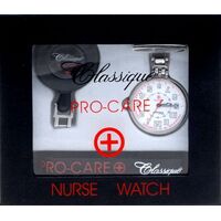 Stainless Steel Nurses Watch With Pro Care Set By CLASSIQUE image