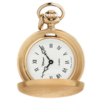 30mm Rose Gold Womens Pendant Watch With Crest By CLASSIQUE (Roman) image