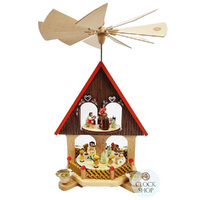 36cm Fairy Tale House Christmas Pyramid By Richard Glässer image