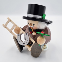 14cm Chimneysweep German Incense Burner By Richard Glässer image