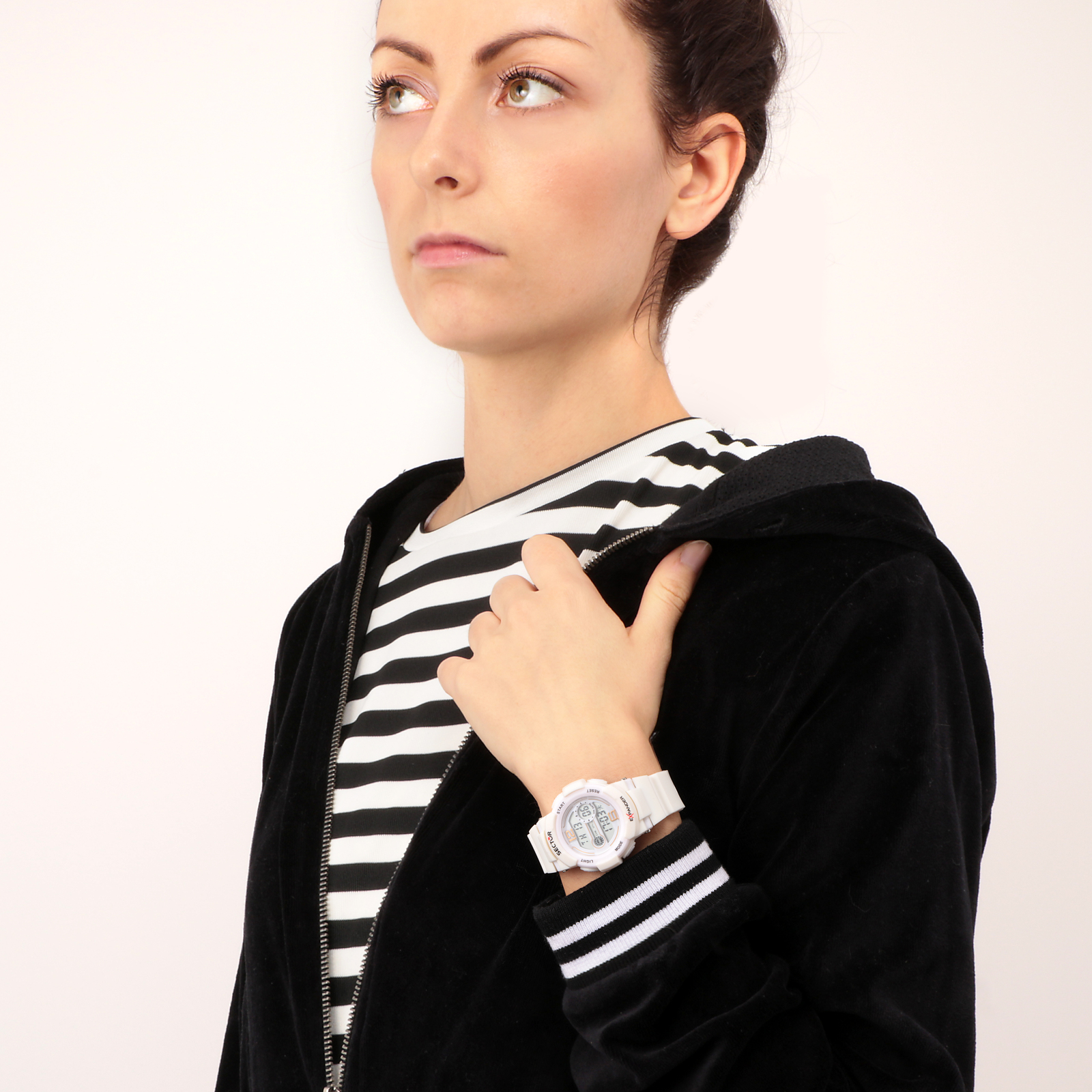 Digital EX16 Collection White Watch By SECTOR Sector Now 30 off! Clock Shop Australia