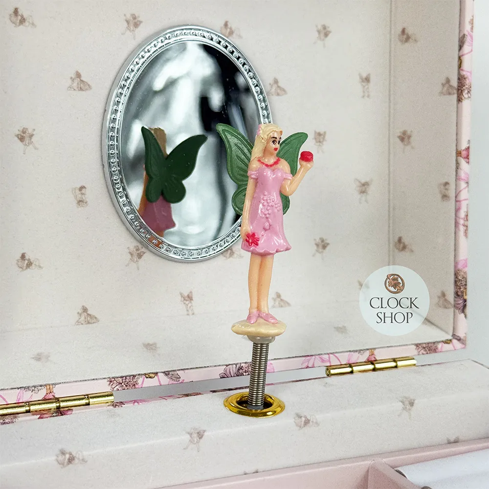 Flower Fairies Vanity Case Musical Jewellery Box (Mozart- Minuet) image