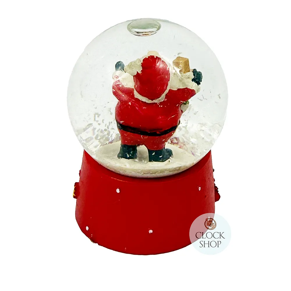 6cm Santa Claus On Snow Globe- Assorted Designs image