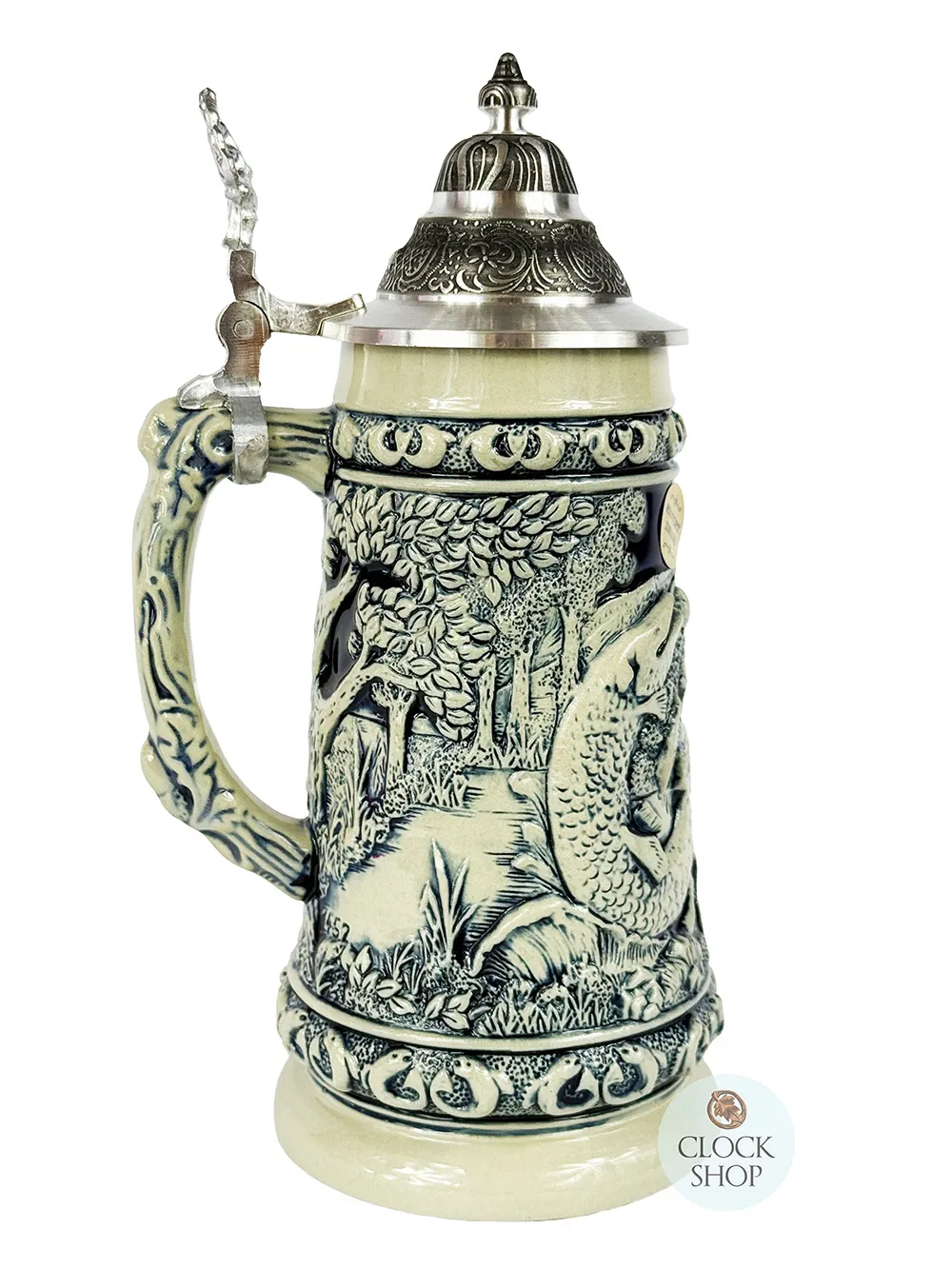 Angler Beer Stein Light Grey 0.5L By KING image
