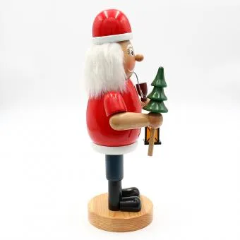 24cm Santa Claus With Lantern German Incense Burner image