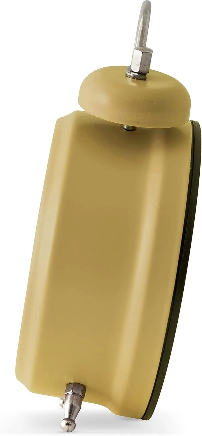 12cm Haven Yellow Double Bell Analogue Alarm Clock By ACCTIM image