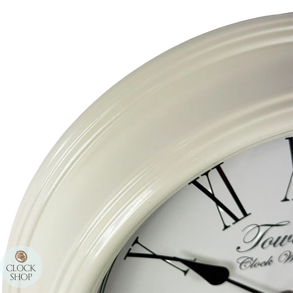 30cm Redbourne Cream Wall Clock By ACCTIM image