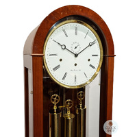 193cm Mahogany Contemporary Longcase Clock With Westminster Chime By HERMLE image