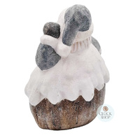 18.5cm Santa With Light-Up LED Christmas Trees image