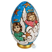 Woodburn Egg Russian Dolls- Blue Angels 15cm (Set Of 5) image