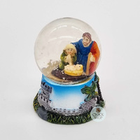 5cm Nativity & Castle Snow Globe- Assorted Designs image