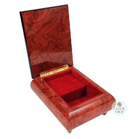Wooden Musical Jewellery Box - By Candlelight (Beethoven- Ode to Joy) image