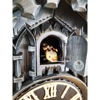 Railroad House Gothic 8 Day Mechanical Cuckoo Clock 47cm By HERR image