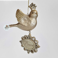 15cm Bird Hanging Decoration- Assorted Designs image