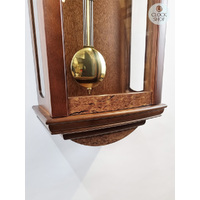 66cm Walnut 8 Day Mechanical Chiming Wall Clock By HERMLE image