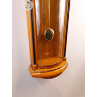 82cm Cherry Battery Chiming Wall Clock With Piano Finish By AMS image