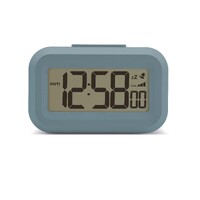 9cm Kitto Blue LCD Digital Alarm Clock By ACCTIM image