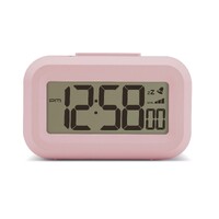 9cm Kitto Pink LCD Digital Alarm Clock By ACCTIM image