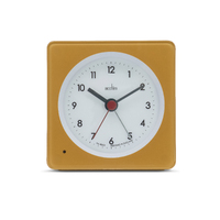 10cm Barber Yellow Analogue Alarm Clock By ACCTIM image