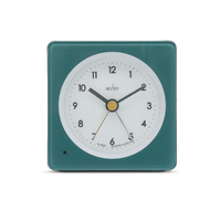 10cm Barber Blue Analogue Alarm Clock By ACCTIM image