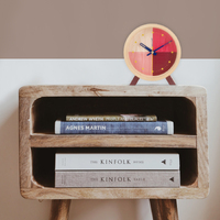 15cm Flor Collection Red Silent Analogue Alarm Clock By CLOUDNOLA image