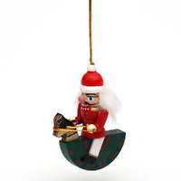 7cm Nutcracker Horsemen Hanging Decoration- Assorted Designs image