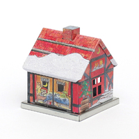 6cm Knox Metal House German Incense Burner- Assorted Designs image
