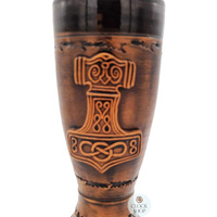 Ceramic Goblet- Thors Hammer image