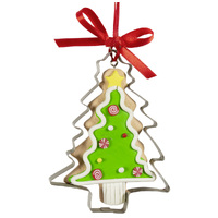 10cm Gingerbread Cookie Hanging Decoration- Assorted Designs image