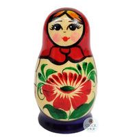 Kirov Russian Dolls- Red Scarf & Purple Dress 7cm (Set Of 3) image