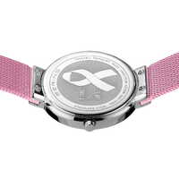 Gift Set- 31mm Classic Collection Pink & Silver Womens Watch With Bracelet By BERING image