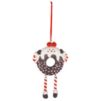 13cm Pretzel Or Donut Hanging Decoration- Assorted Designs image