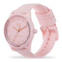 Solar Power Collection Pink Lady Watch with Pink Strap By ICE image