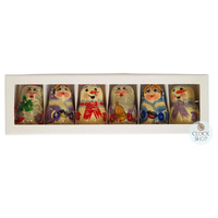 Russian Dolls Hanging Decoration- Christmas Assortment 4.5cm (Set of 6) image