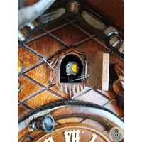 After The Hunt 8 Day Mechanical Carved Cuckoo Clock 37cm By SCHNEIDER image