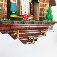 17cm Chalet Weather House With Key Hanger By TRENKLE image