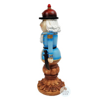 25cm Blue Nutcracker On Stand image